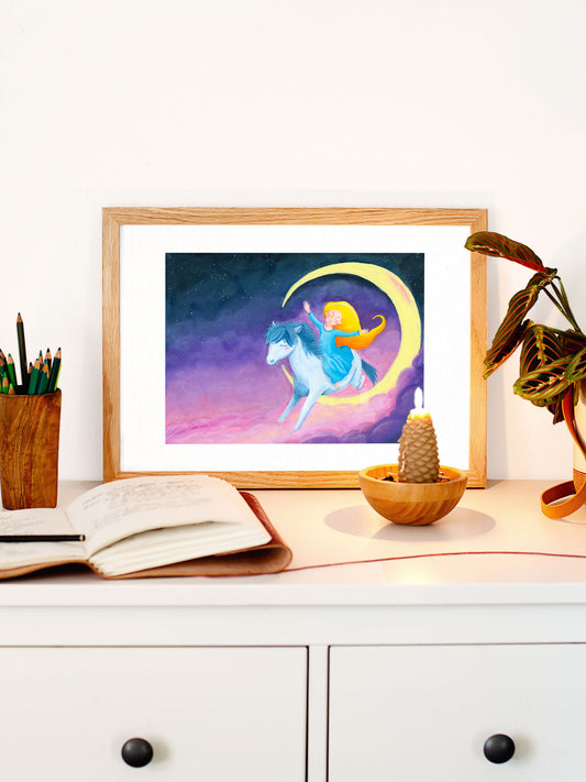 Das Mädchen mit dem Sternenpferd